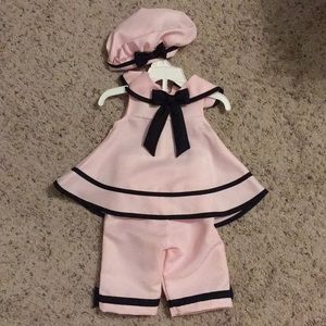 Infant girl outfit set